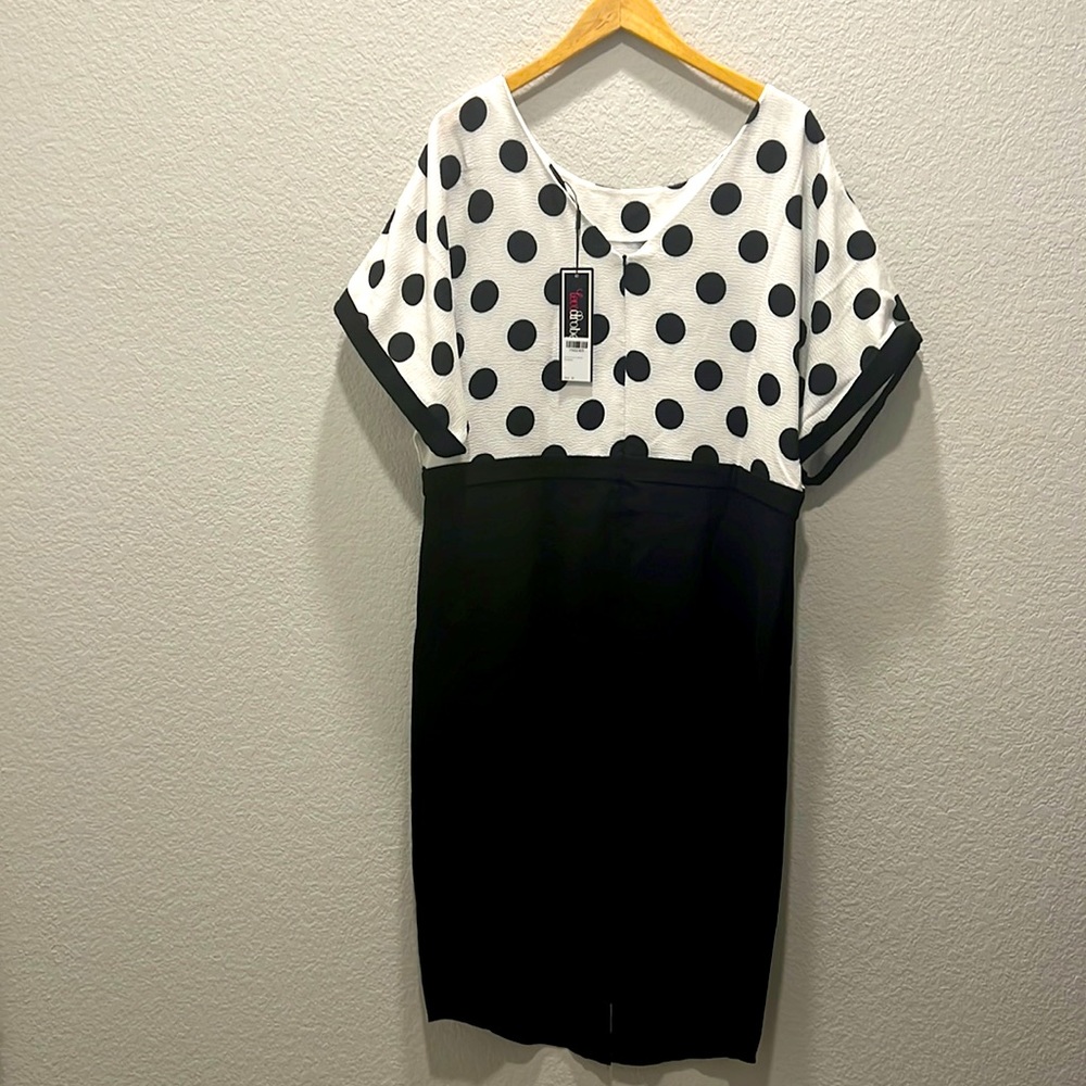 polka dot dress, sz 20